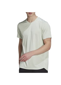 Koszulka adidas Designed 4 Running Tee HK7120 - zielona ze sklepu streetstyle24.pl w kategorii T-shirty męskie - zdjęcie 141981246