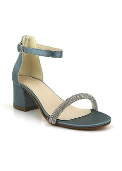 Sandały w kolorze niebieskim ze sklepu Limango Polska w kategorii Sandały damskie - zdjęcie 142027269