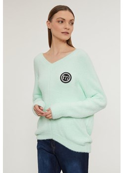 Sweter damski z włosiem ze sklepu MONNARI w kategorii Swetry damskie - zdjęcie 142077588