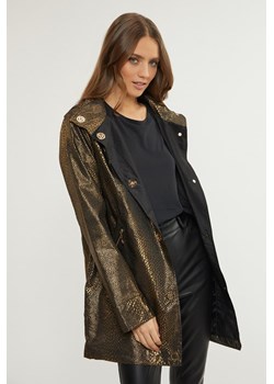 Płaszcz damski z wzorem ze sklepu MONNARI w kategorii Płaszcze damskie - zdjęcie 142080956