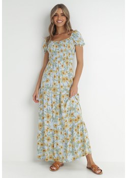 Jasnoniebieska Sukienka Bloch ze sklepu Born2be Odzież w kategorii Sukienki - zdjęcie 142087706