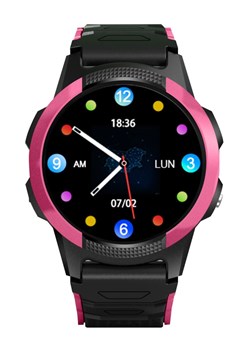 Smartwatch GARETT KIDS FOCUS 4G RT Różowy ze sklepu happytime.com.pl w kategorii Zegarki - zdjęcie 142159079