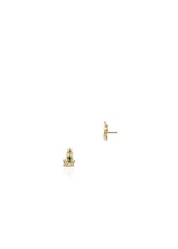 Kolczyki złote żaby ZIH/KC320 ze sklepu W.KRUK w kategorii Kolczyki - zdjęcie 142181716