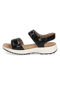Skórzane sandały "Sia" w kolorze czarnym ze sklepu Limango Polska w kategorii Sandały damskie - zdjęcie 142199566