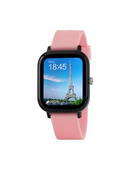 Smartwatch MAREA - B58007/3 Pink/Black ze sklepu eobuwie.pl w kategorii Zegarki - zdjęcie 142237078
