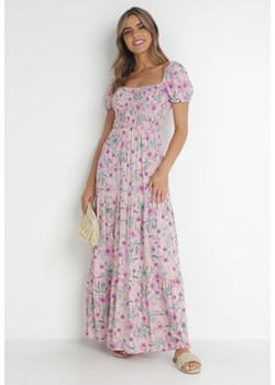Różowa Sukienka Bloch ze sklepu Born2be Odzież w kategorii Sukienki - zdjęcie 142266389