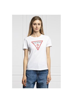 GUESS JEANS T-shirt TATIANA | Regular Fit ze sklepu Gomez Fashion Store w kategorii Bluzki damskie - zdjęcie 142384046