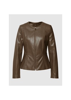 Kurtka z imitacji skóry ze sklepu Peek&Cloppenburg  w kategorii Kurtki damskie - zdjęcie 142399865