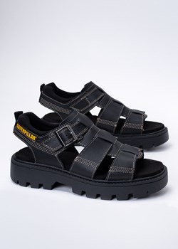 Sandały męskie czarne Caterpillar Rigor ze sklepu Sneaker Peeker w kategorii Sandały męskie - zdjęcie 142503998