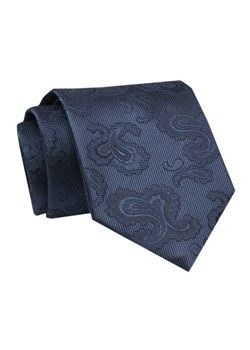 Krawat - ALTIES - Granat, Motyw Kwiatowy KRALTS0734 ze sklepu JegoSzafa.pl w kategorii Krawaty - zdjęcie 142509536