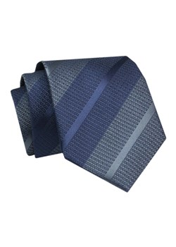 Krawat - ALTIES - Granatowe Paski KRALTS0731 ze sklepu JegoSzafa.pl w kategorii Krawaty - zdjęcie 142509546
