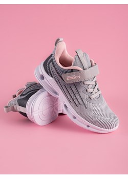 Sneakersy dziewczęce Vico materiałowe szare ze sklepu czasnabuty.pl w kategorii Buty sportowe dziecięce - zdjęcie 142510797