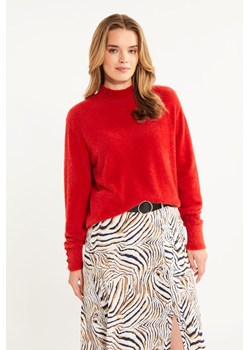 Sweter damski z aplikacją ze sklepu MONNARI w kategorii Swetry damskie - zdjęcie 142548459