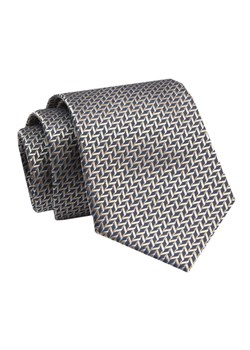 Krawat - ALTIES - Drobny Wzór Geometryczny KRALTS0782 ze sklepu JegoSzafa.pl w kategorii Krawaty - zdjęcie 142557078