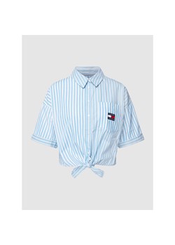Bluzka koszulowa z naszywką z logo model ‘Front’ ze sklepu Peek&Cloppenburg  w kategorii Koszule damskie - zdjęcie 142562046