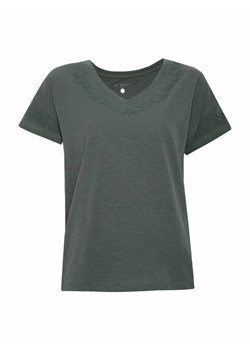Luźny t-shirt z nadrukiem ze sklepu Top Secret w kategorii Bluzki damskie - zdjęcie 142569695