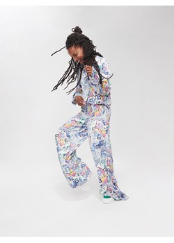 Reserved - Wzorzyste spodnie z wiskozy - Wielobarwny ze sklepu Reserved w kategorii Spodnie damskie - zdjęcie 142583349