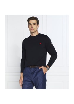 HUGO Sweter San Cassius | Regular Fit ze sklepu Gomez Fashion Store w kategorii Swetry męskie - zdjęcie 142611677