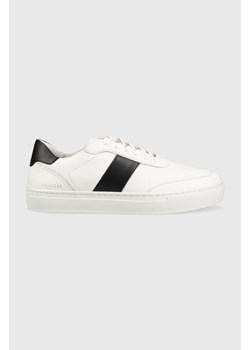 Tommy Hilfiger sneakersy skórzane kolor biały ze sklepu ANSWEAR.com w kategorii Trampki męskie - zdjęcie 142651299