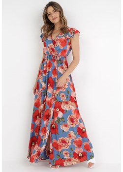Niebieska Sukienka Lalaera ze sklepu Born2be Odzież w kategorii Sukienki - zdjęcie 142682255