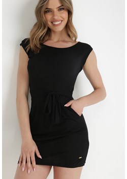 Czarna Sukienka Diomassa ze sklepu Born2be Odzież w kategorii Sukienki - zdjęcie 142704707