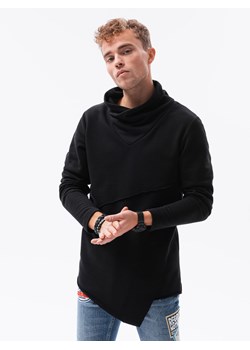 Bluza męska Oslo - czarna B1366 ze sklepu ombre w kategorii Bluzy męskie - zdjęcie 142720344