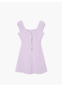 Cropp - Jasnofioletowa mini sukienka - Fioletowy ze sklepu Cropp w kategorii Sukienki - zdjęcie 142726349