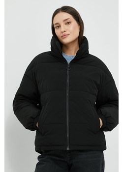 Sisley kurtka damska kolor czarny zimowa oversize ze sklepu ANSWEAR.com w kategorii Kurtki damskie - zdjęcie 142727508