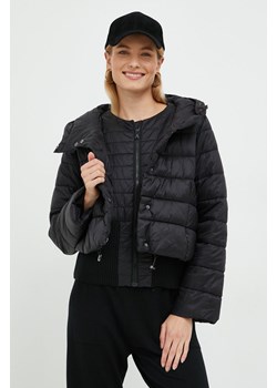 Sisley kurtka damska kolor czarny zimowa ze sklepu ANSWEAR.com w kategorii Kurtki damskie - zdjęcie 142758385