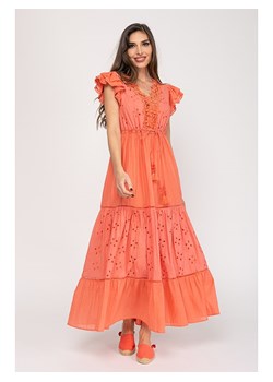 Sukienka w kolorze pomarańczowym ze sklepu Limango Polska w kategorii Sukienki - zdjęcie 142767798