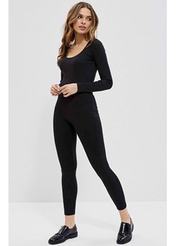 Czarne legginsy z przeszyciami 3703, Kolor czarny, Rozmiar XS, Moodo ze sklepu Primodo w kategorii Spodnie damskie - zdjęcie 142783359