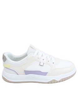 Buty sportowe Belen Beige beżowy wielokolorowe ze sklepu ButyModne.pl w kategorii Buty sportowe damskie - zdjęcie 142803597