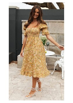 Sukienka w kolorze żółtym ze sklepu Limango Polska w kategorii Sukienki - zdjęcie 142829617