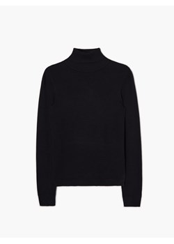 Cropp - Czarny sweter z golfem - czarny ze sklepu Cropp w kategorii Swetry damskie - zdjęcie 142837017