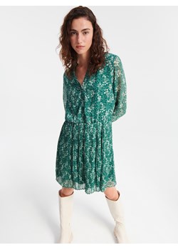 Reserved - Wzorzysta sukienka - Zielony ze sklepu Reserved w kategorii Sukienki - zdjęcie 142846215