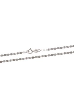 Złoty łańcuszek 585 biały splot nowoczesny blaszki 42 cm 1,54g ze sklepu LOVRIN w kategorii Łańcuszki - zdjęcie 142887098