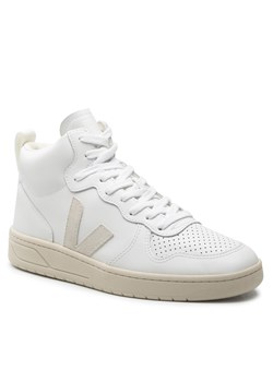 Sneakersy VEJA - V-15 Leather VQ0201270B  Extra White ze sklepu eobuwie.pl w kategorii Buty sportowe męskie - zdjęcie 142900916