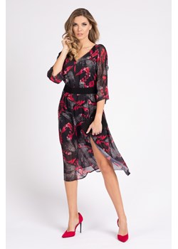 Kolorowa midi sukienka yona, rozmiary: - 40 ze sklepu VISSAVI w kategorii Sukienki - zdjęcie 142969259
