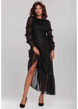 Czarna Sukienka Peruse ze sklepu Renee odzież w kategorii Sukienki - zdjęcie 142970589