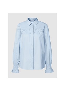 Bluzka koszulowa z marszczonymi detalami ze sklepu Peek&Cloppenburg  w kategorii Koszule damskie - zdjęcie 142998975