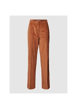 Spodnie z imitacji sztruksu ze sklepu Peek&Cloppenburg  w kategorii Spodnie damskie - zdjęcie 142999047