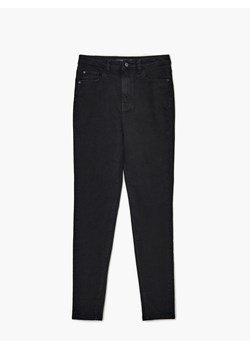 Cropp - Jeansy high waist - czarny ze sklepu Cropp w kategorii Jeansy damskie - zdjęcie 143005465