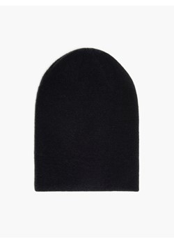 Cropp - Czarna czapka beanie - czarny ze sklepu Cropp w kategorii Czapki zimowe damskie - zdjęcie 143029447