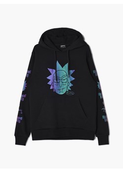 Cropp - Bluza z kapturem Rick i Morty - czarny ze sklepu Cropp w kategorii Bluzy męskie - zdjęcie 143029465