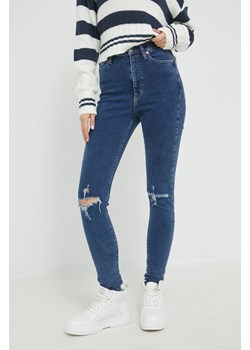 Tommy Jeans jeansy damskie high waist ze sklepu ANSWEAR.com w kategorii Jeansy damskie - zdjęcie 143072455