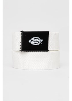 Dickies Pasek męski kolor biały DK0A4X7EWHX-WHITE ze sklepu ANSWEAR.com w kategorii Paski męskie - zdjęcie 143079437