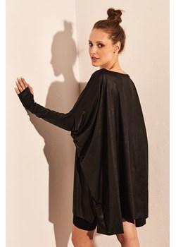Czarna tunika Marin ze sklepu Lidia Kalita w kategorii Bluzki damskie - zdjęcie 143092477