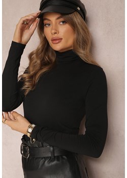 Czarny Golf Mogdaial ze sklepu Renee odzież w kategorii Swetry damskie - zdjęcie 143179008