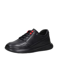 Czarne skórzane sneakersy, półbuty męskie T.SOKOLSKI 473 ze sklepu suzana.pl w kategorii Półbuty męskie - zdjęcie 143206499