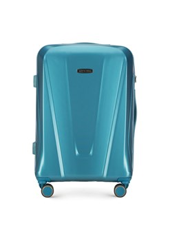 Średnia walizka z polikarbonu geometryczna ze sklepu WITTCHEN w kategorii Walizki - zdjęcie 143270285